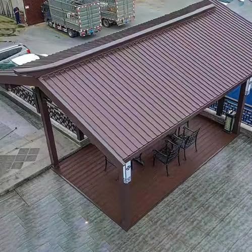 Elitix Awning Roof Insulated Panel with Polycarbonate Fill,...