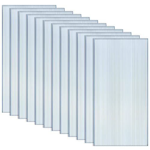 Hotop 12 Pcs Polycarbonate Greenhouse Panels Double Layer...