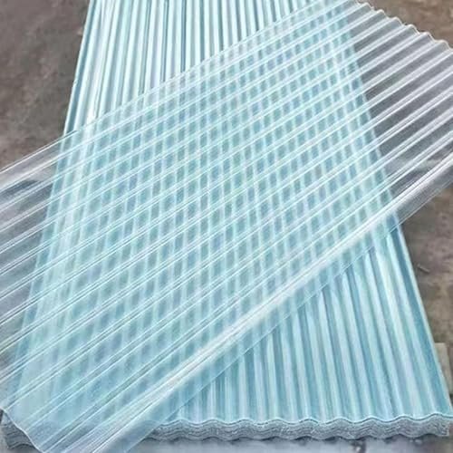 HHFSST Clear Polycarbonate Roofing Sheet, Splicable...
