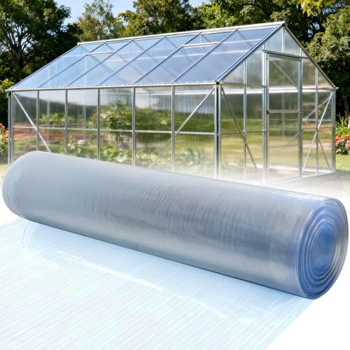 Polycarbonate Roofing Sheet 65.62 ft×3.28 ft, 0.8mm Thick...