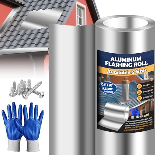 Aluminum Flashing Roll Roof Flashing – 12 Inch x 50...