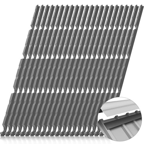 Pushglossy 30 Pcs 9 in Outside Metal Roof Foam Closure...
