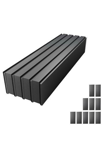 Corrugated Metal Roofing Panels, Sturdy Galvanized Steel...