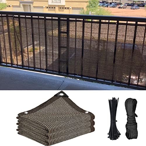 Abrotain Fence Privacy Screen Balcony Sun Shade Cloth...