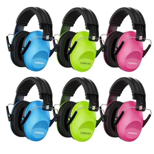 Floriogra 6 Pack Noise Cancelling Headphones for Kids, Kids...