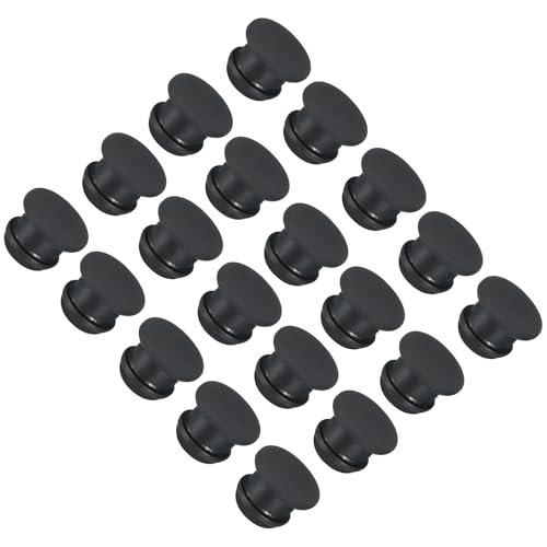MECCANIXITY Silicone Snap in Locking Hole Plugs Rubber...