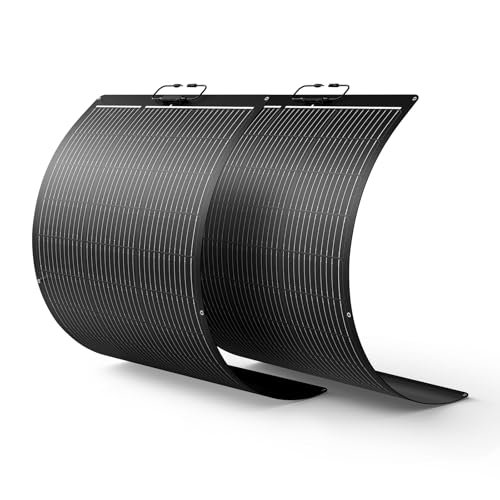 Callsun 200W Flexible Solar Panel Kit (2x100W), All-Black...
