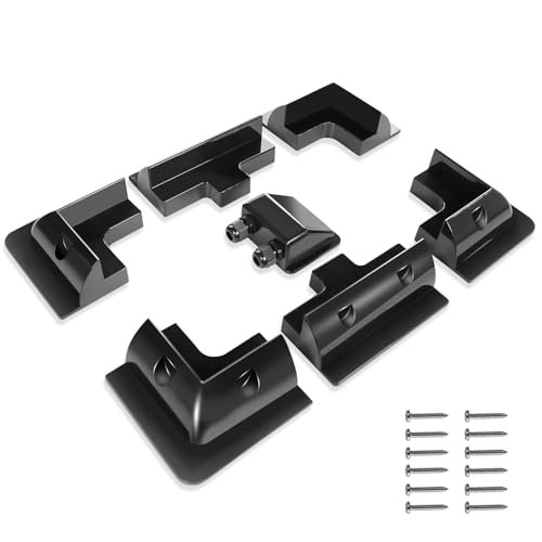 Solar Panel Mounting Brackets Kit, 7PCS RV Roof Mounts,...