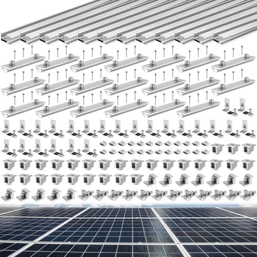 Tandefio Solar Panel Mounting Kit for 12-15 Solar Panels,...