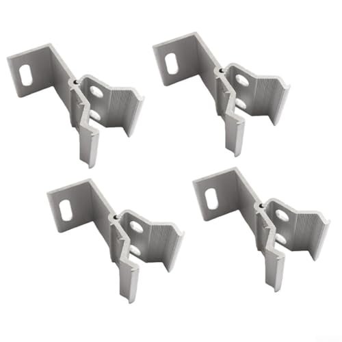HanOaki Lightweight Aluminum Corner Clamps For Solar Panel...