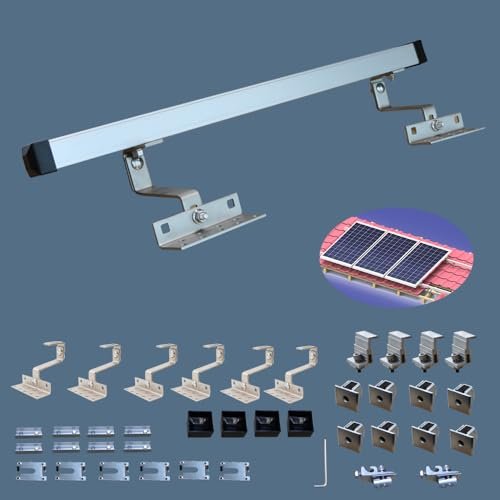 Solar Panel Mounting Bracket Kit to Metal Roof Sloped or...