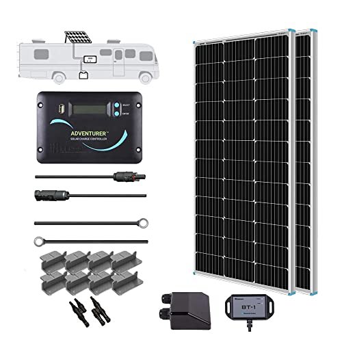 Renogy 200 Watts 12 Volts Monocrystalline RV Solar Panel...