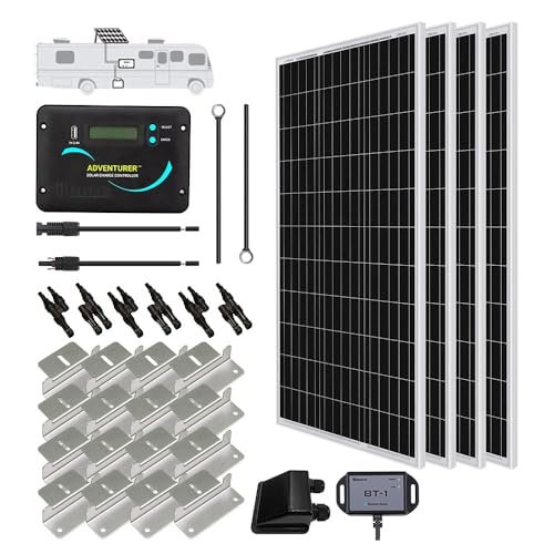 Renogy 400W 12V RV Solar Panel Kit, 4*100 Watt...
