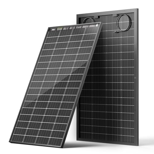 HQST N-Type 16BB 200W Bifacial Solar Panel, with 25%...