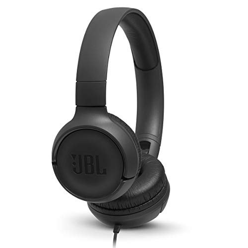 JBL Tune 500 - Wired on-ear headphones, JBL Pure Bass...