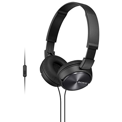 Sony MDR-ZX310AP ZX Series Wired On Ear Headphones with...