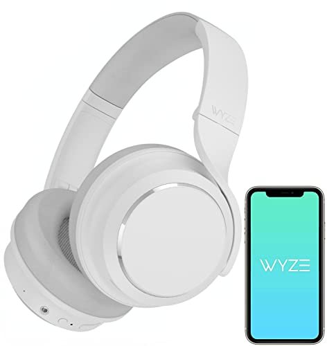 WYZE Noise Cancelling Headphones, Over The Ear Headphones...