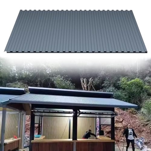 Customizable Metal Roofing Panel 3x10 Ft - Insulated Tin...