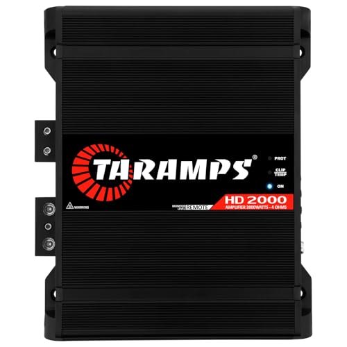 Taramps HD 2000 Black 4 Ohms 1 Channel 2000 Watts...