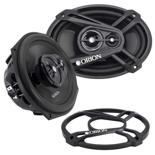 ORION Cobalt Series CB693 6x9” 3-Way Coaxial Car Speakers,...