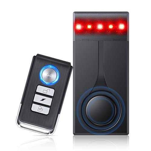 108dB Car Alarm System, Vehicle Anti-Theft Vibration Sensor...