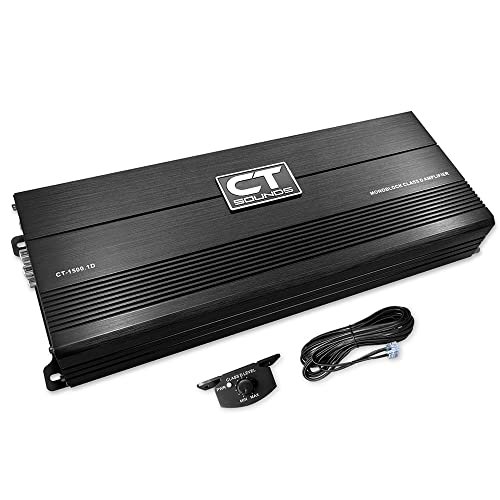 CT Sounds CT-1500.1D Compact Class D Car Audio Monoblock...