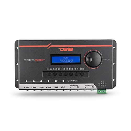 DS18 DSP2.6DBT 2-Channel in and 6-Channel Out Digital Sound...