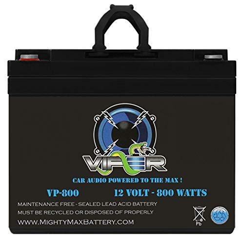 Mighty Max Battery Viper VP-800-12 Volt 35 AH, Internal...