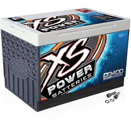 XS Power D3400 XS Series 12V 3,300 Amp AGM High...