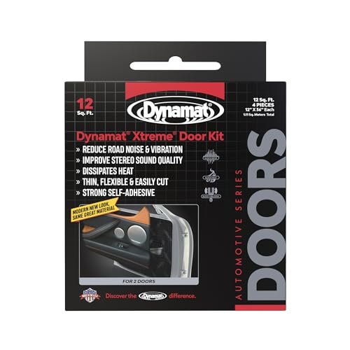 Dynamat Xtreme Sound Deadening Car Insulation Door Kit...