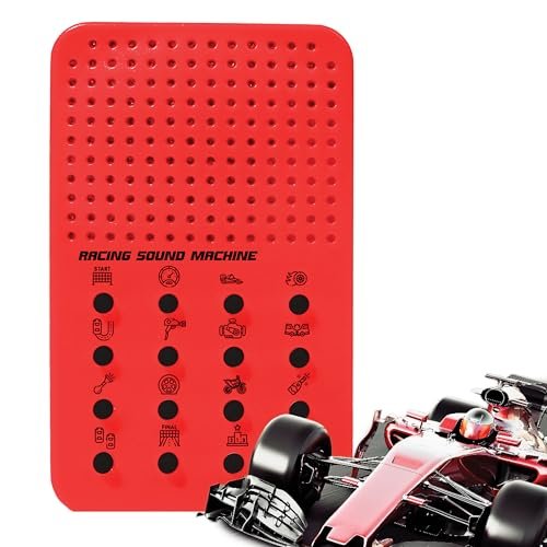 Racing Noisemaker with 16 Race Car Sounds and Effects,...