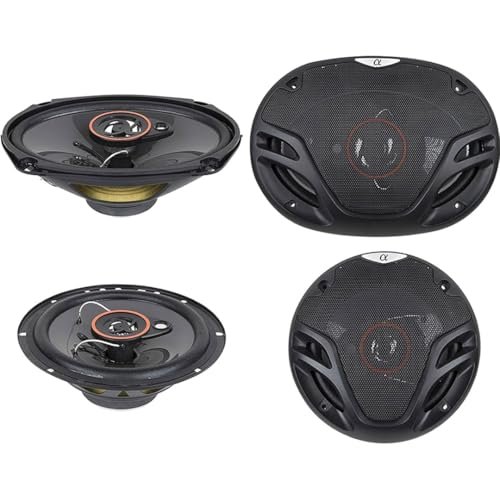 Alphasonik AS2629P Loudspeakers Pair of 6.5