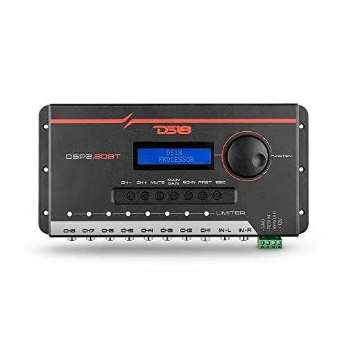 DS18 DSP2.8DBT 2-Channel in and 8-Channel Out Digital Sound...
