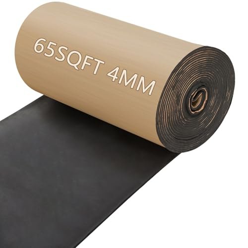65 Sqft Sound Deading Material for Cars, 158 mil (4...