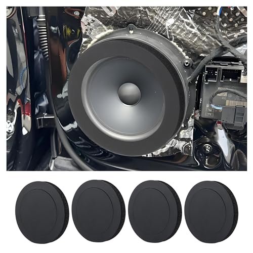 4PCS 6.5 Speaker Rings,Self Adhesive Speaker Foam for...