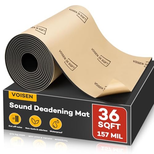 VOISEN Sound Deading Material for Cars, 157 MIL (4 mm)...