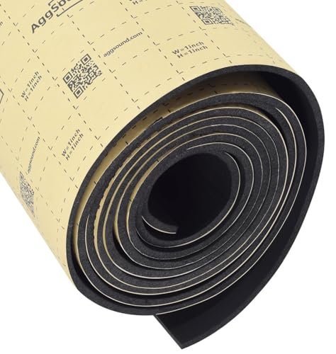 AggSound Sound Deadening Mat 157mil(4 mm) 6sqft - Car...