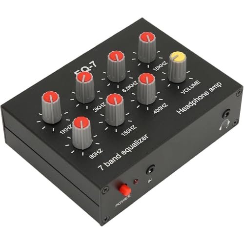 EQ-7 Audio Signal Headset Amplifier, 7 Band Car Audio...