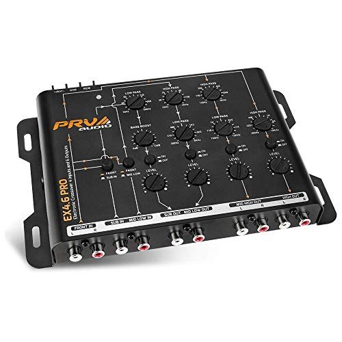 PRV Audio Crossover Car Audio EX4.6 PRO 4 Way or...