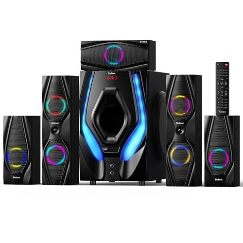 Bobtot Home Theater Systems Surround Sound Speakers - 1200...