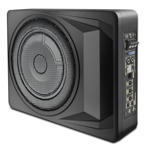 litillbuly 1200W Car Subwoofer,10 Inch Slim Under Seat Car...