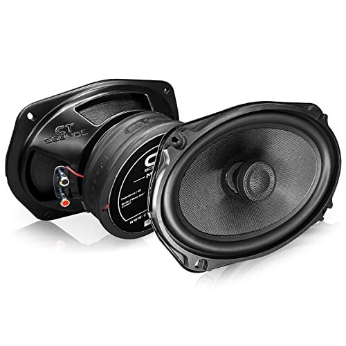 CT Sounds Meso 6x9” 400 Watt 2-Way Premium Coaxial Car...