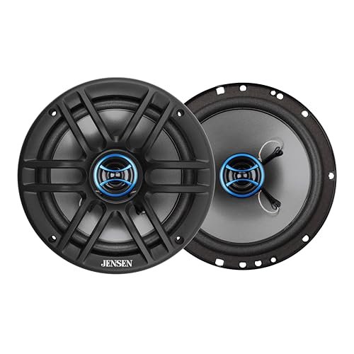Jensen JS62 High Performance 2-Way 6.5 inch Car Audio...