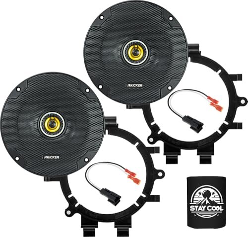 KICKER Speakers 6.5 inch for Chevrolet Silverado 1999-2006...