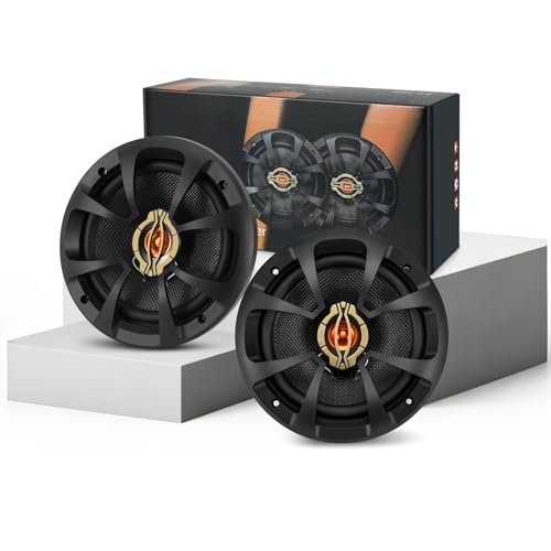 CLES ZYZ 2026 Upgraded 6.5 Inch Car Speakers, 6.5...