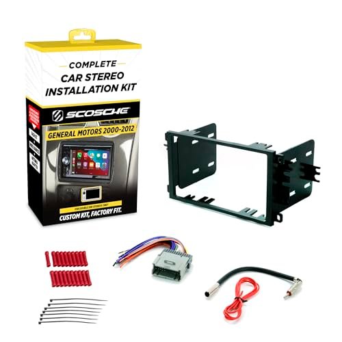 Scosche ICGM8BN Double DIN Radio Installation Dash Kit...