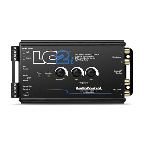 AudioControl LC2i 2-Channel Line Output Converter with...