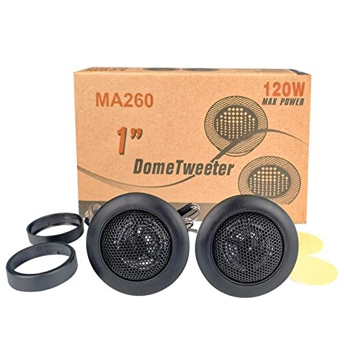 CYDZSW 1 Inch Tweeters for Car Audio,Door Speakers,Super...
