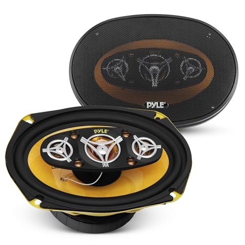 Pyle Car Eight Way Speaker System - Pro 6 x...
