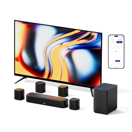 ULTIMEA 7.1ch Sound Bar with Subwoofer, Virtual Surround...